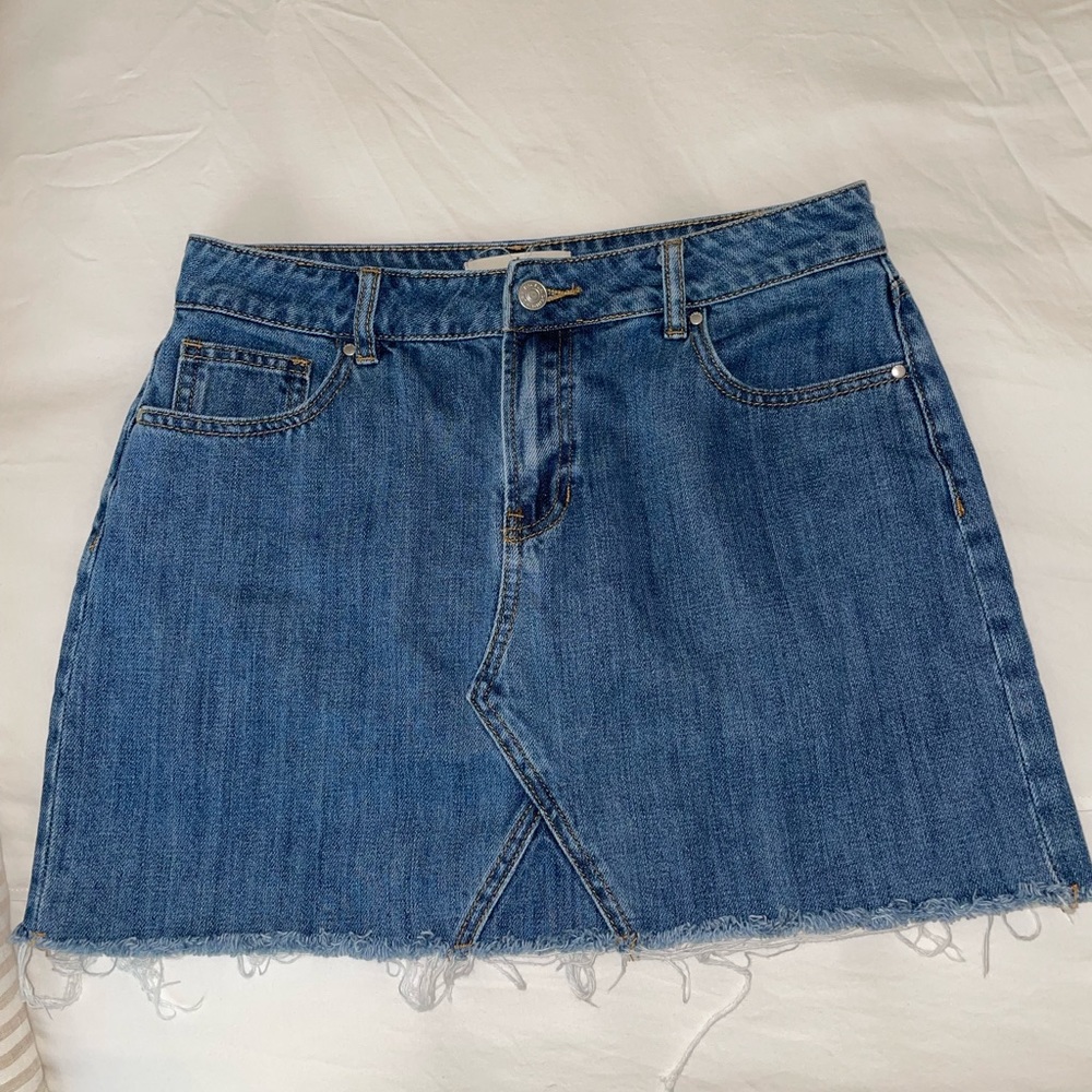 PacSun Denim Mini Skirt